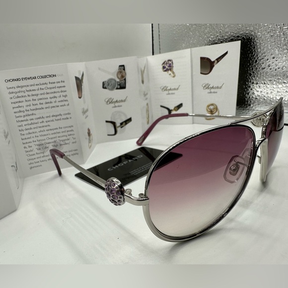 🏆Chopard Red Carpet 🎯  SCB23S‼️ Size 62-12-135 made in Italy 🇮🇹 . - Picture 5 of 16